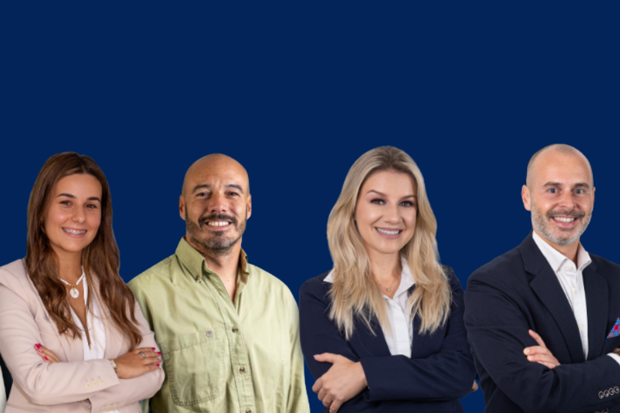 Banner com os colaboradores da Maxfinance Kymbu 